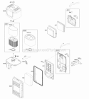 Part Location Diagram of 591806 Briggs and Stratton Retainer-Air Filter